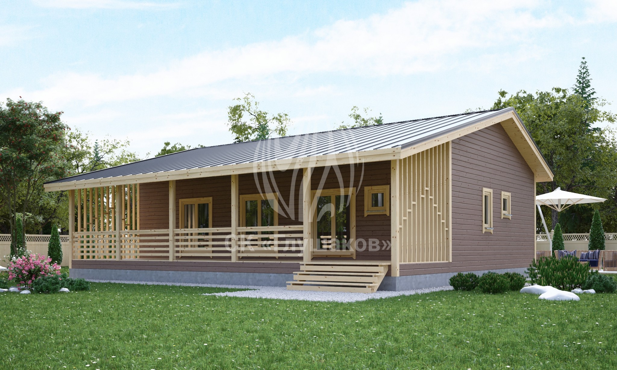 Каркасный дом в Кропоткине сауна Каркасный дом в Кропоткине сауна